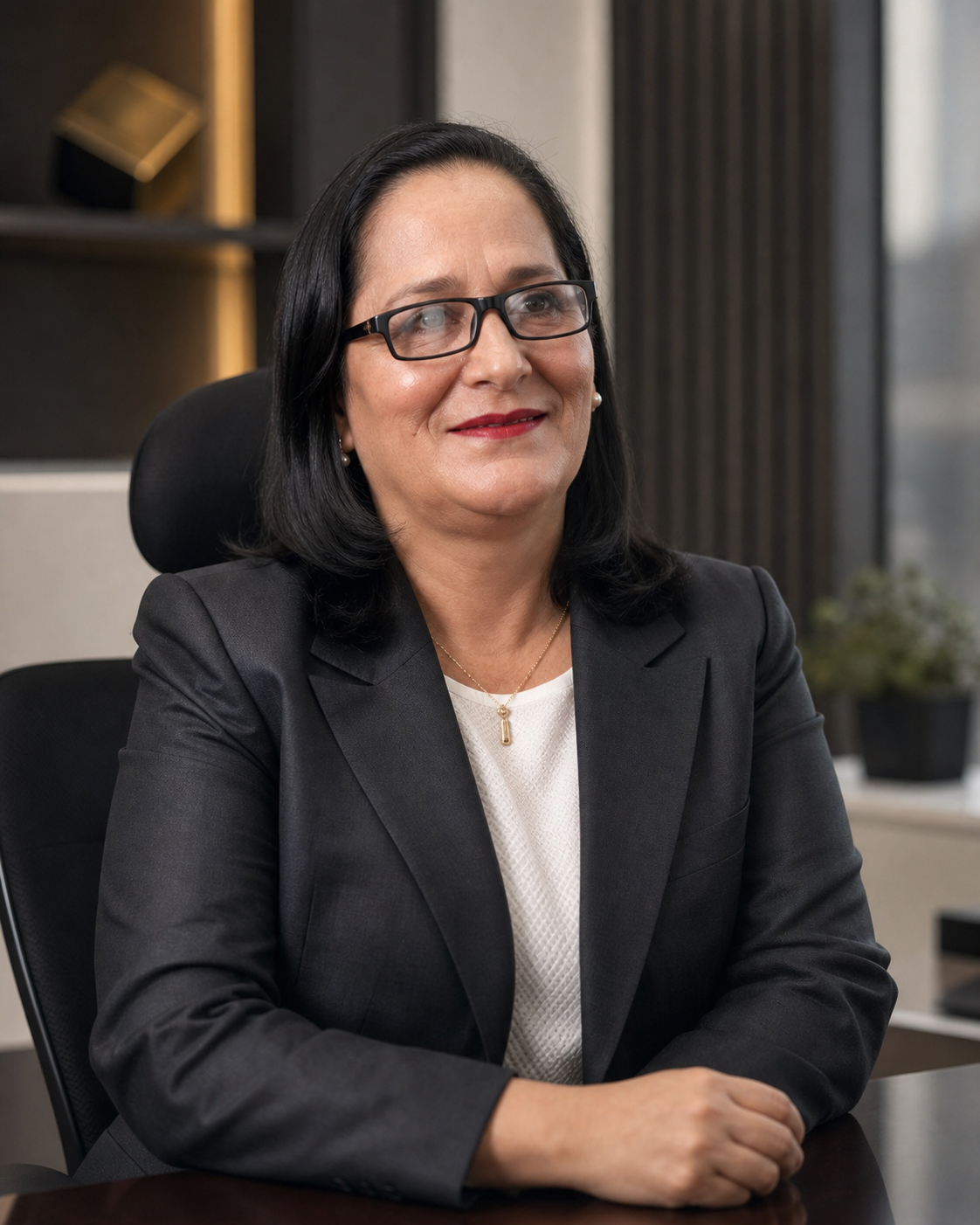 Retrato corporativo de Judith Loyola