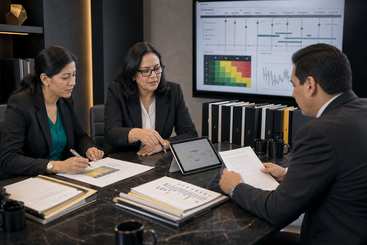 Equipo real de BAS aplicando Consultoría Tributaria