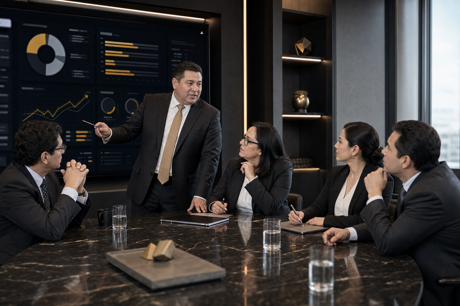 Equipo real de BAS aplicando Consultoría Gerencial